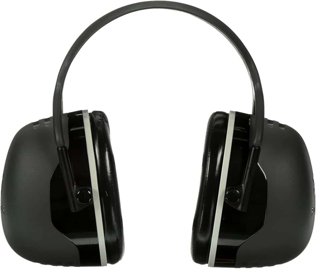 Over The Head Noise cancelling earmuffs by 3M Peltor X5A