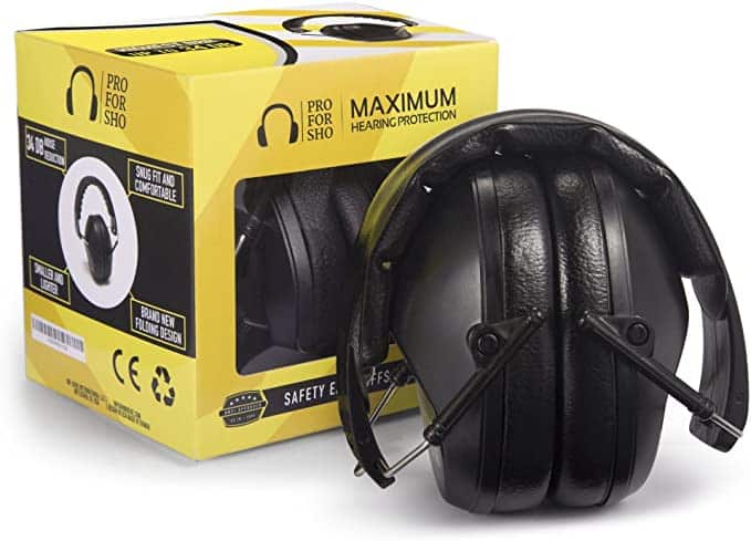 Pro For Sho noise cancelling earmuffs for hearing protection