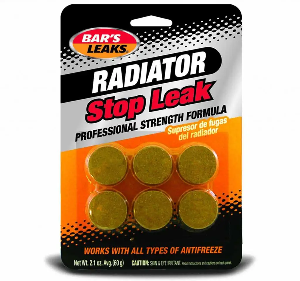 radiator stop leak tablets by bars leak