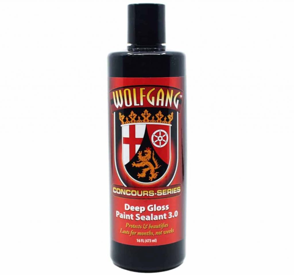 Black High Gloss Paint Sealant By Wolfgang Concours WG-5500