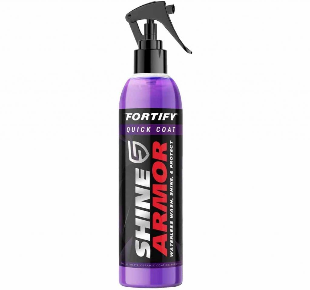 Ceramic-Coating Sealant Best Black Car Paint Protection Spray By Shine Armor Fortify