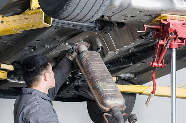 Removing The OEM Stock Muffler From Exhaust Pipes