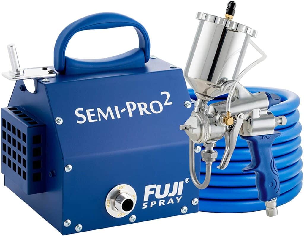 fuji 2203g semi-pro-2 gravity automotive HVLP spray gun kit