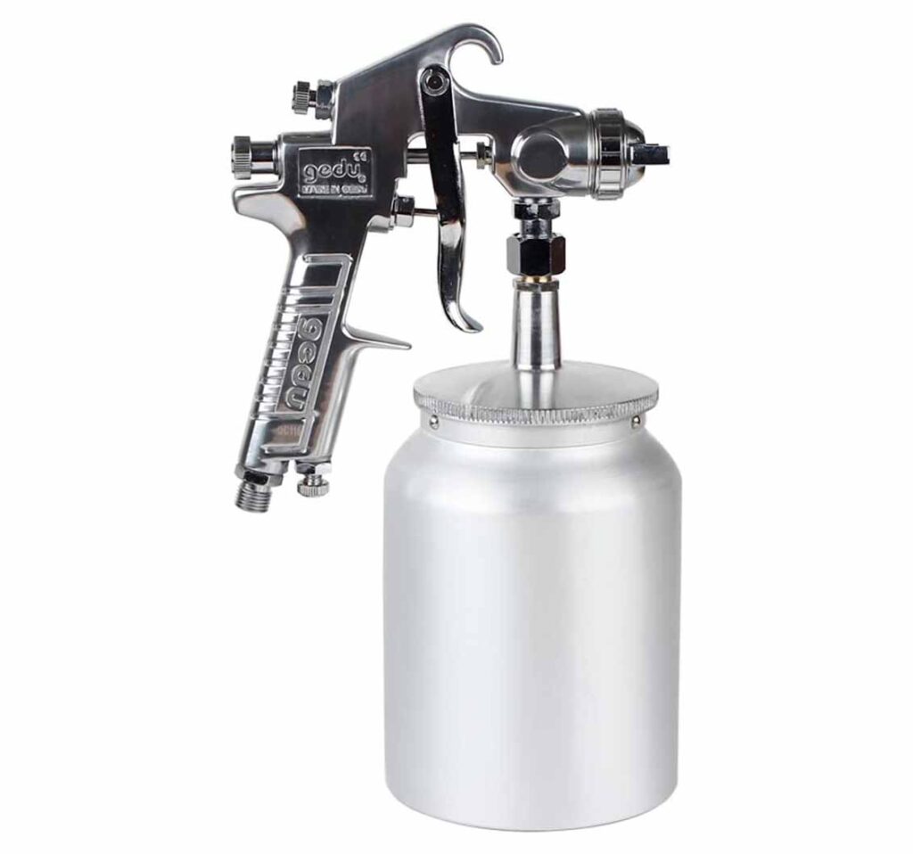 gedu 1000cc cup 3 0 mm nozzle high pressure spray gun for beginners